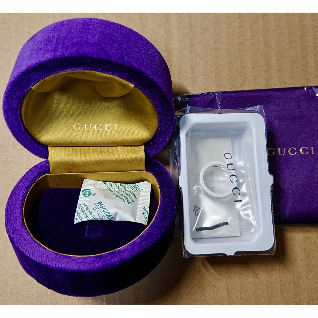 Gucci(グッチ)のGUCCI リング GU-325964-J85V5-8062 日本サイズ17号 メンズのアクセサリー(リング(指輪))の商品写真