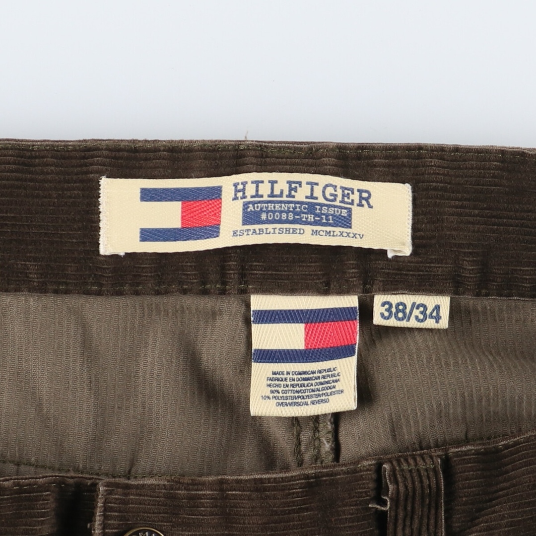 TOMMY HILFIGER(トミーヒルフィガー)の古着 トミーヒルフィガー TOMMY HILFIGER 太畝 コーデュロイパンツ メンズw38 /eaa405474 メンズのパンツ(その他)の商品写真