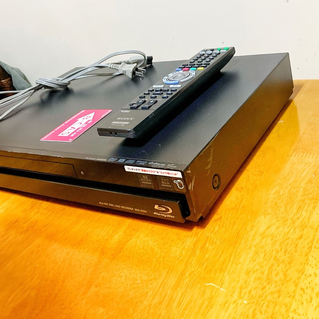 SONY - SONY ソニー ブルーレイレコーダー HDD 500GB 2チューナー の