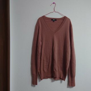 ユニクロ(UNIQLO)のUNIQLO wool 100%  ニット L(ニット/セーター)