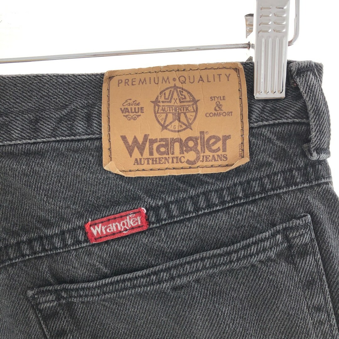 Wrangler(ラングラー)の古着 80~90年代 ラングラー Wrangler ブラックデニム デニムパンツ USA製 メンズw32 ヴィンテージ /taa003858 メンズのパンツ(デニム/ジーンズ)の商品写真