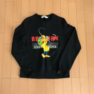 アベイシングエイプ(A BATHING APE)の【APE】トレーナー  スウェット  xs(スウェット)