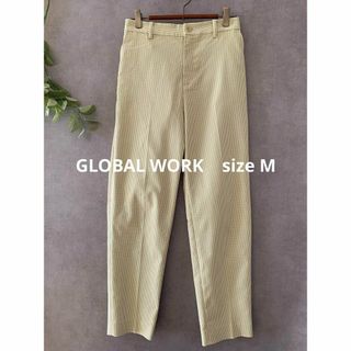 グローバルワーク(GLOBAL WORK)のGLOBAL WORK ライトグリーン チェックパンツ(カジュアルパンツ)