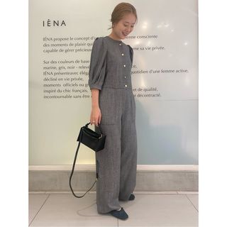 イエナ(IENA)の新品　IENA ＆NAVY ヘアラインオールインワン(オールインワン)