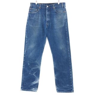 リーバイス(Levi's)の古着 リーバイス Levi's 505 REGULAR FIT STRAIGHT LEG テーパードデニムパンツ メンズw36 /taa002753(デニム/ジーンズ)