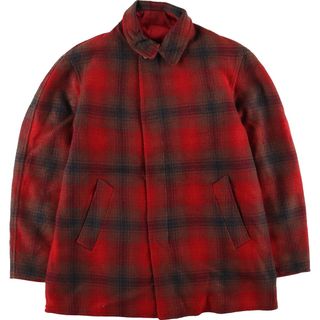 ペンドルトン(PENDLETON)の古着 50~60年代 ペンドルトン PENDLETON チェック柄 リバーシブル ウールジャケット メンズXL ヴィンテージ /eaa397363(その他)