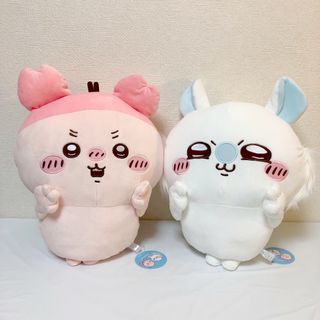 チイカワ(ちいかわ)の【匿名発送】新品 ちいかわ 古本屋・モモンガ BIGぬいぐるみ 全2種セット(ぬいぐるみ)