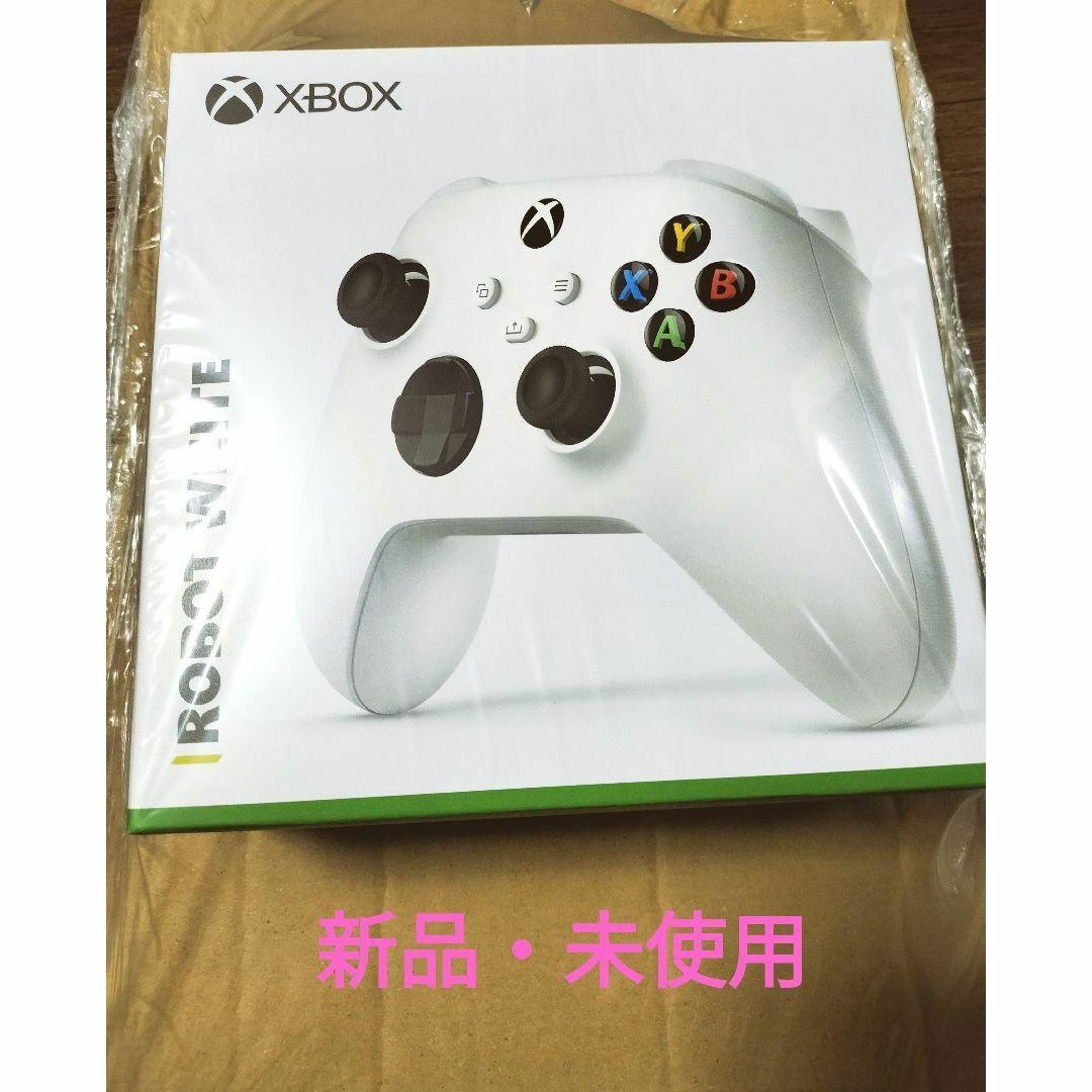 家庭用ゲーム機本体【新品】Xbox ワイヤレス コントローラー　ロボットホワイト