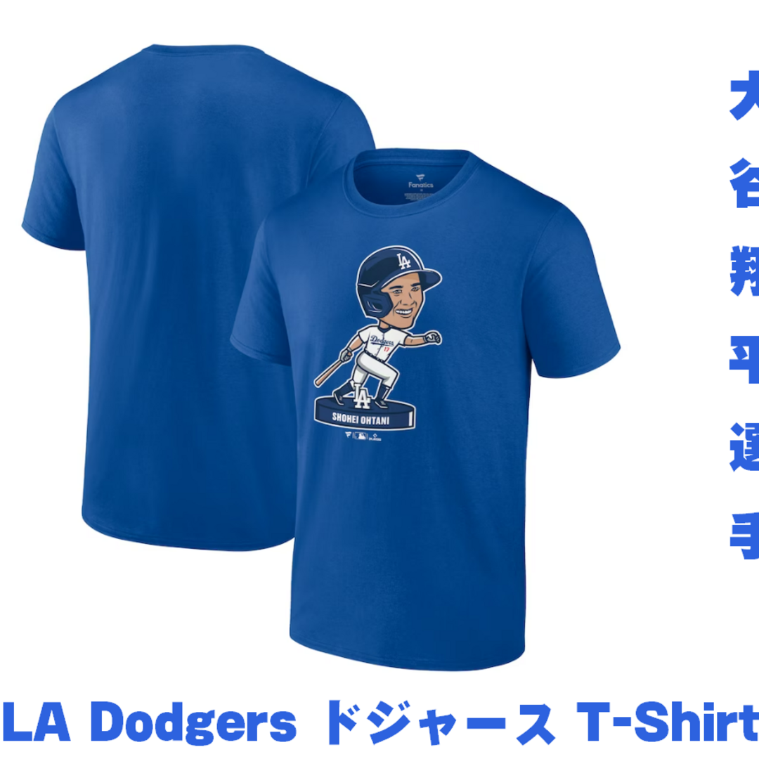 【数量限定】大谷翔平 LA ドジャース グラフィック Tシャツ Lmlb