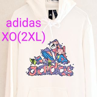 アディダス(adidas)のadidas　メンズパーカー　XO(2XL)(パーカー)