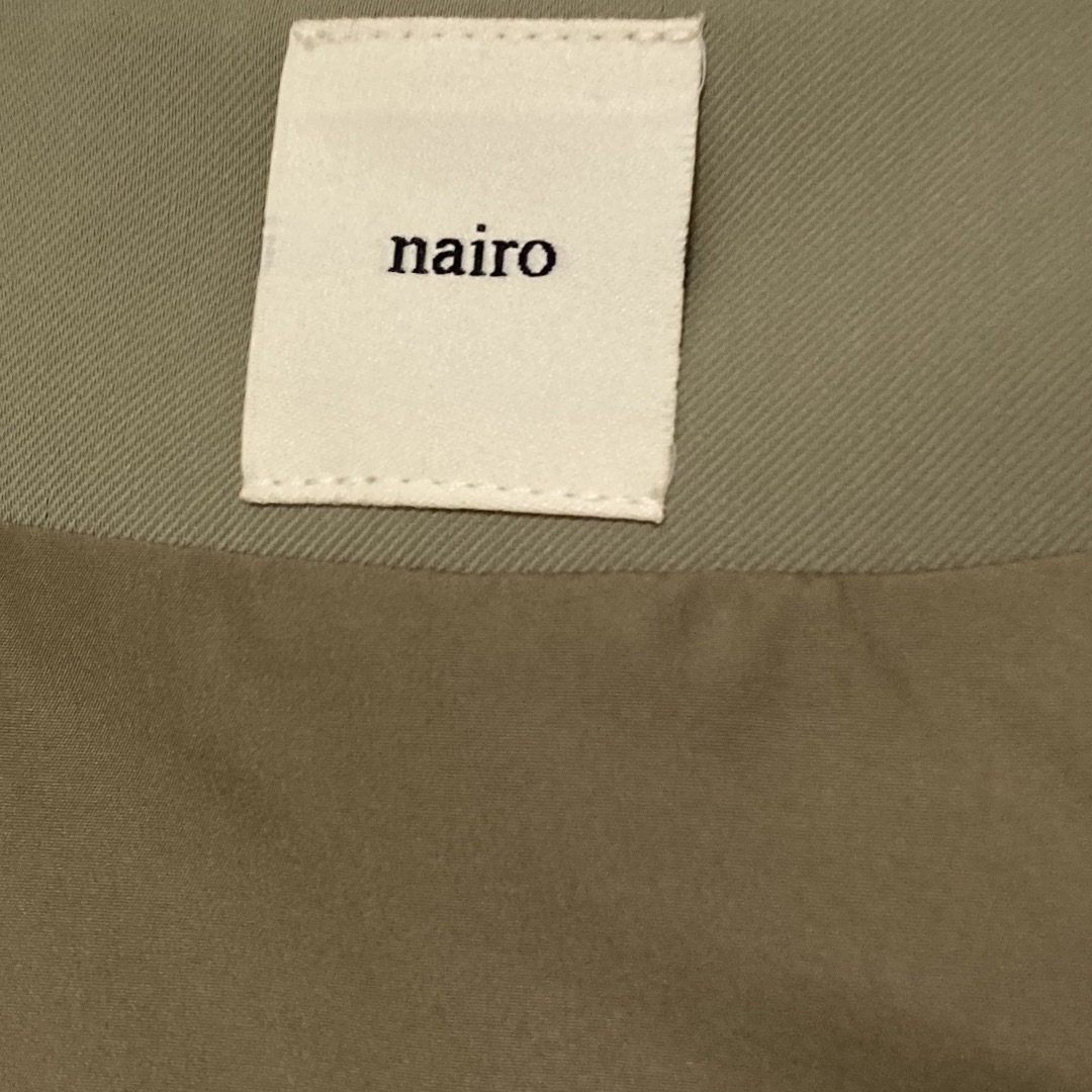 【SALE】nairo  ノーカラーケープジャケット レディースのジャケット/アウター(ノーカラージャケット)の商品写真