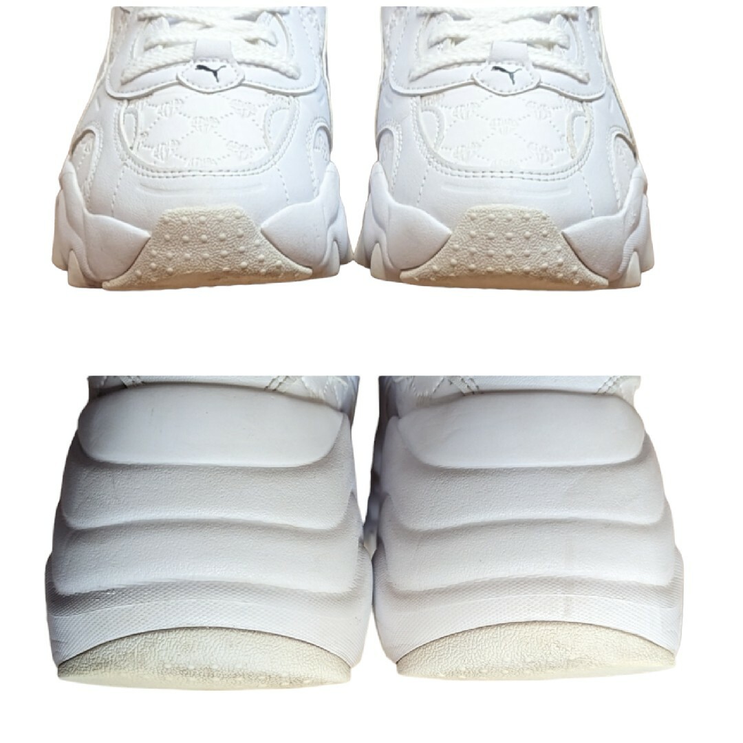 PUMA(プーマ)の希少 PUMA プーマ パルサーウェッジ 25cm atmosコラボ 厚底 レディースの靴/シューズ(スニーカー)の商品写真