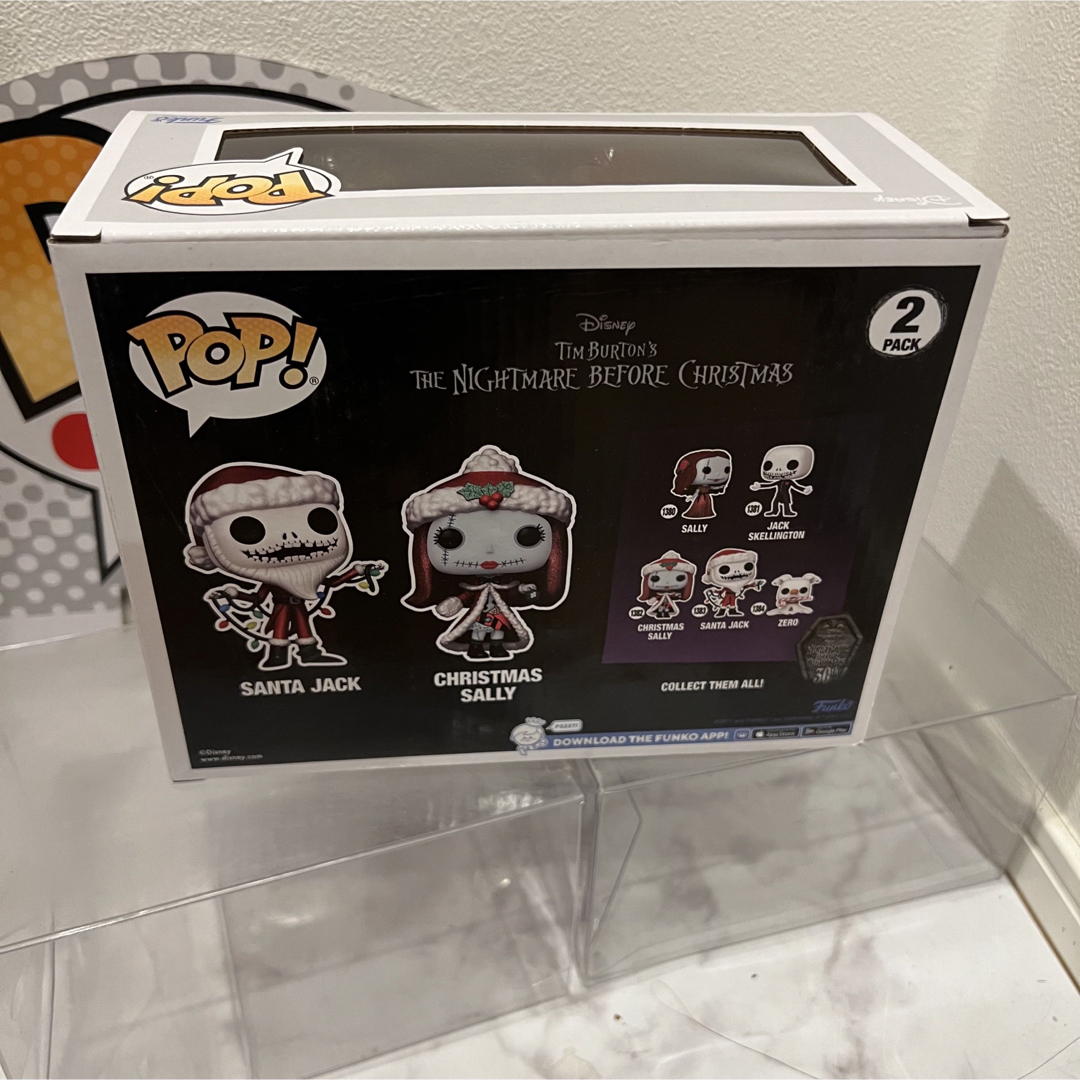 FUNKO(ファンコ)のFUNKO POP ナイトメアビフォアクリスマス　ジャック&サリー　限定版 エンタメ/ホビーのフィギュア(SF/ファンタジー/ホラー)の商品写真