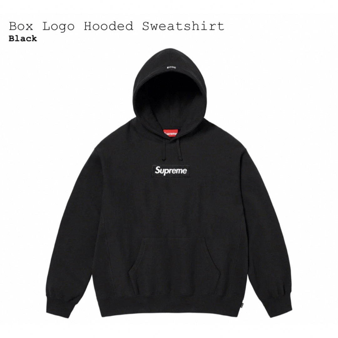 Supreme(シュプリーム)のSupreme Box Logo シュプリーム ボックスロゴ パーカー 黒M メンズのトップス(パーカー)の商品写真