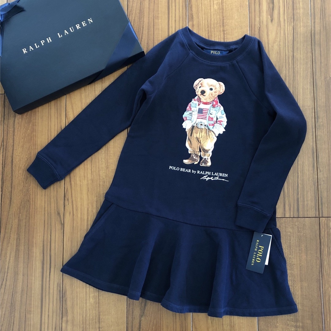 Ralph Lauren(ラルフローレン)のラルフローレン 新品ワンピース 130 キッズ/ベビー/マタニティのキッズ服女の子用(90cm~)(ワンピース)の商品写真