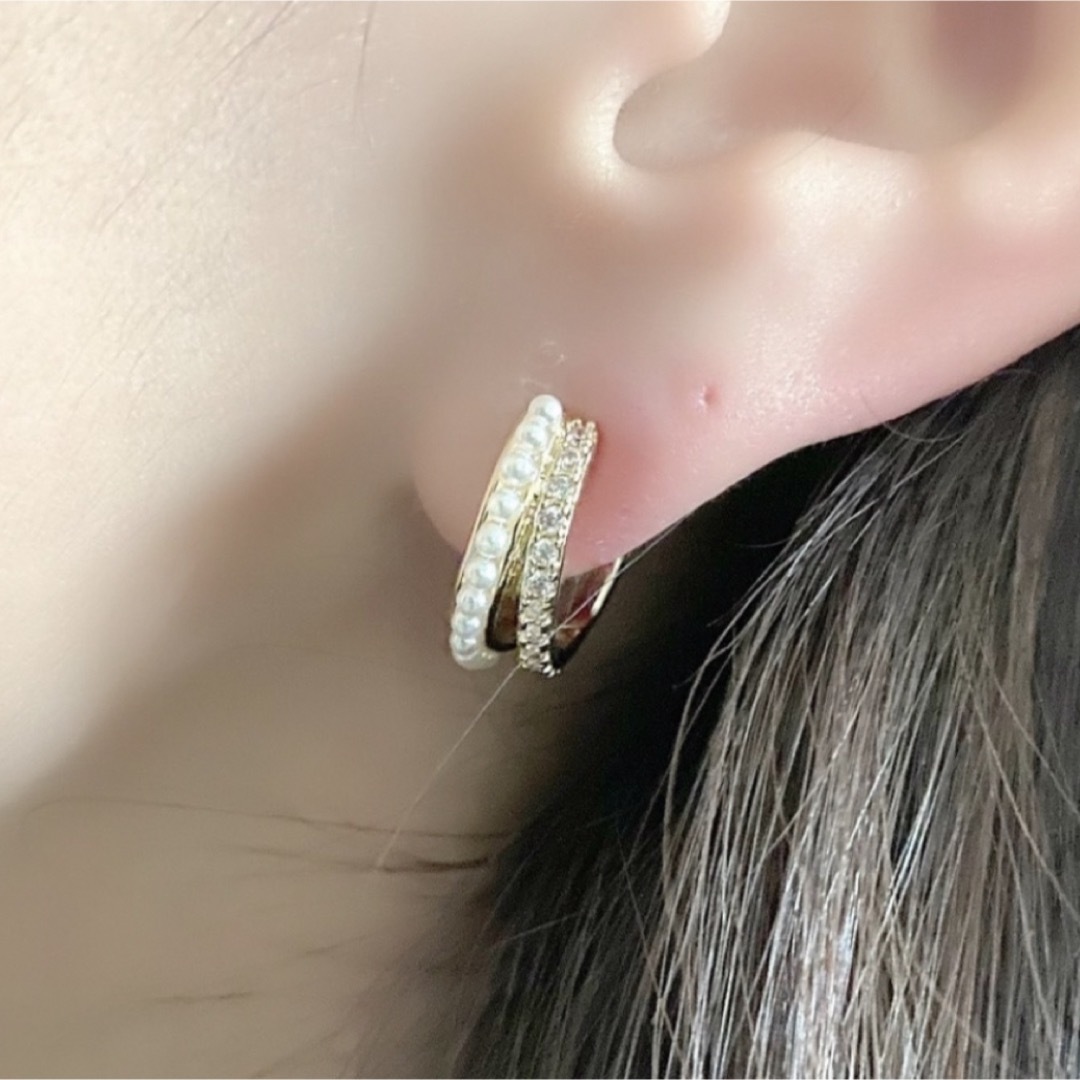 TASAKI(タサキ)の【イヤリング】パール　ゴールド レディースのアクセサリー(イヤリング)の商品写真