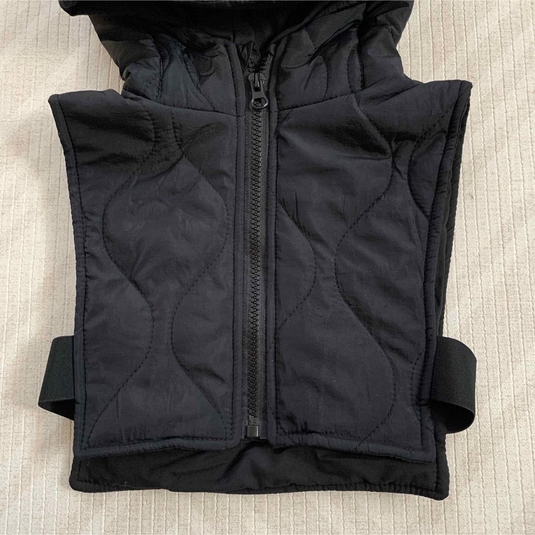 ZARA キッズ キルティングベスト 黒