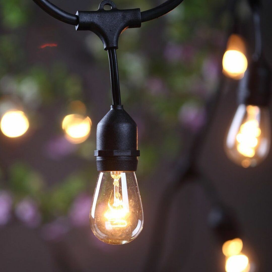 LEDストリングライト 12電球 10m [DanYee] 防水 防塵 PSE認 スポーツ/アウトドアのアウトドア(ライト/ランタン)の商品写真
