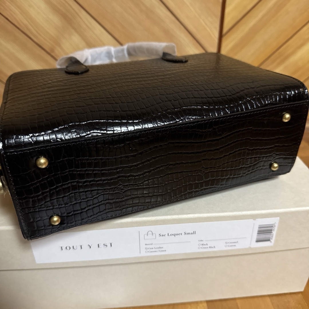 TOUT Y EST SMALL トゥティエ ゆがめ ロケ スモールバッグ TOUT Y EST SMALL トゥティエ ゆがめ ロケ スモールバッグ