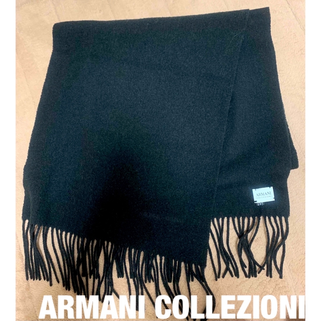 Giorgio Armani(ジョルジオアルマーニ)のGIORGIO ARMANI ウールマフラー メンズのファッション小物(マフラー)の商品写真