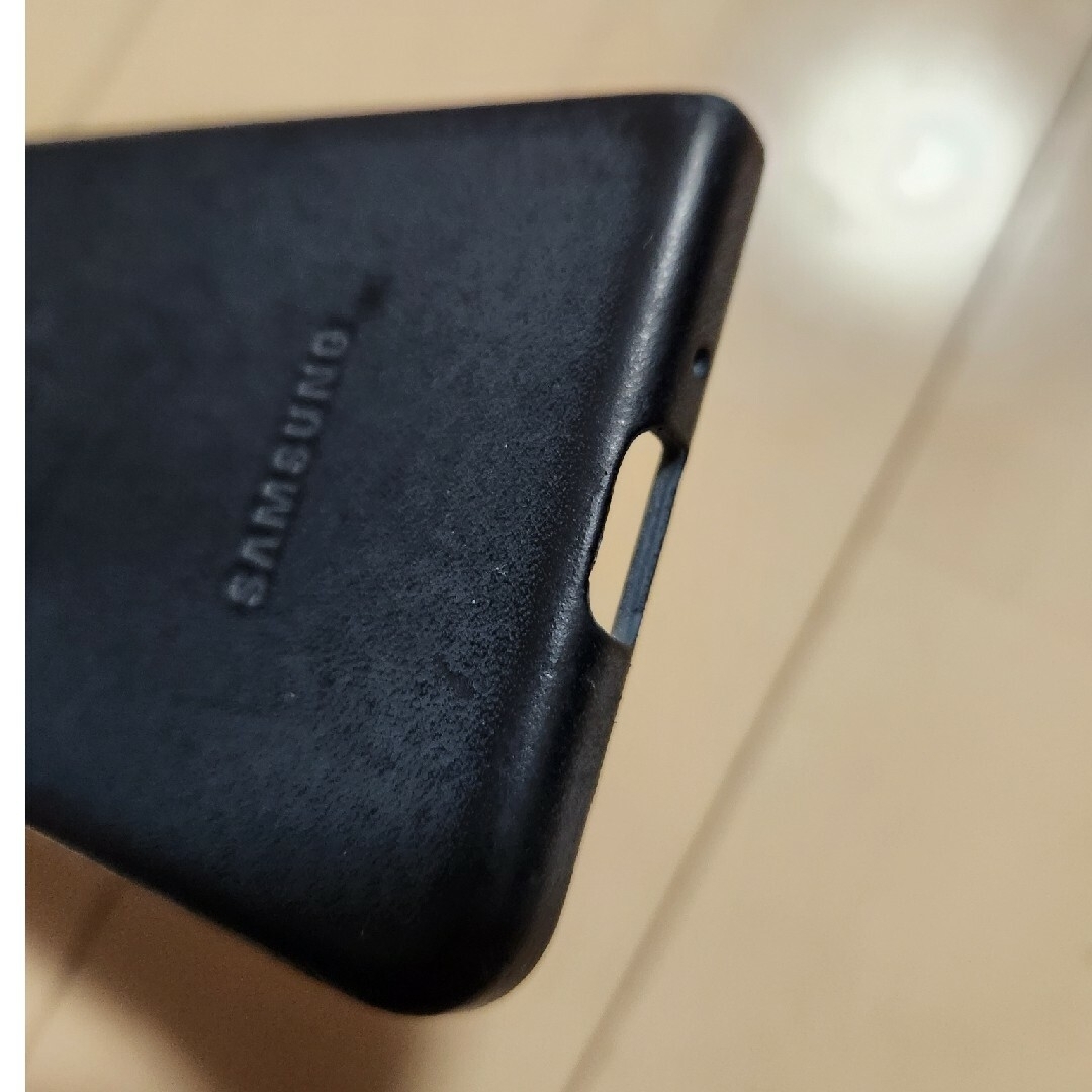 Galaxy(ギャラクシー)のGalaxy Z Fold4 Leather Cover　グレイグリーン スマホ/家電/カメラのスマホアクセサリー(Androidケース)の商品写真