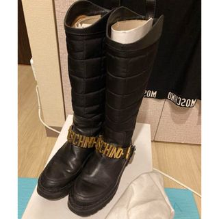 Hermes - エルメス ショートブーツ スクエアトゥ H金具 レザー 37 24cm