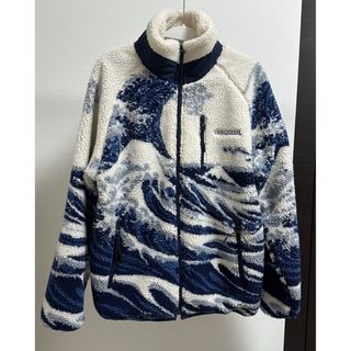 ヴァンキッシュ(VANQUISH)のVANQUISH：Ukiyo-e wave Boa fleece Jacket(ブルゾン)