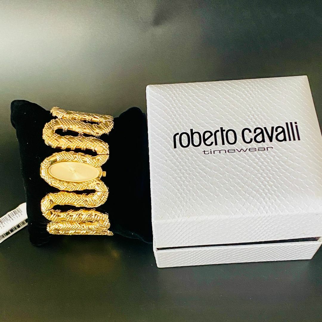 Roberto Cavalli(ロベルトカヴァリ)の新品/高級/RobertoCavalli/ロベルトカヴァリ/腕時計 レディース  レディースのファッション小物(腕時計)の商品写真