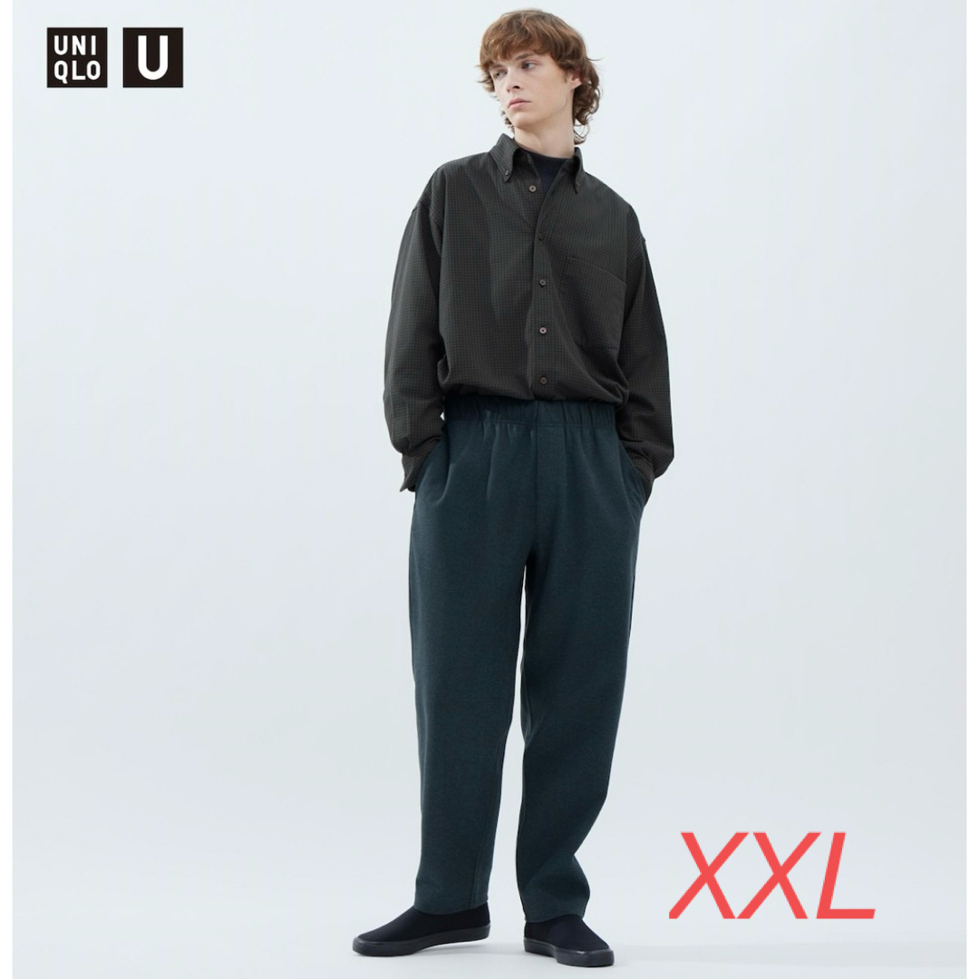 UNIQLO(ユニクロ)の【UNIQLO U】美品　ブラッシュドジャージーパンツ メンズのパンツ(スラックス)の商品写真