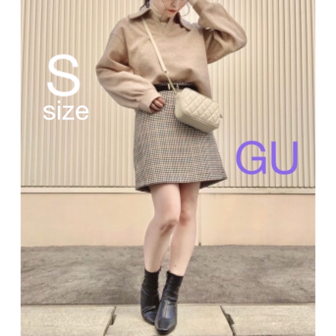 GU(ジーユー)のGU チェックミニスカート レディースのスカート(ミニスカート)の商品写真