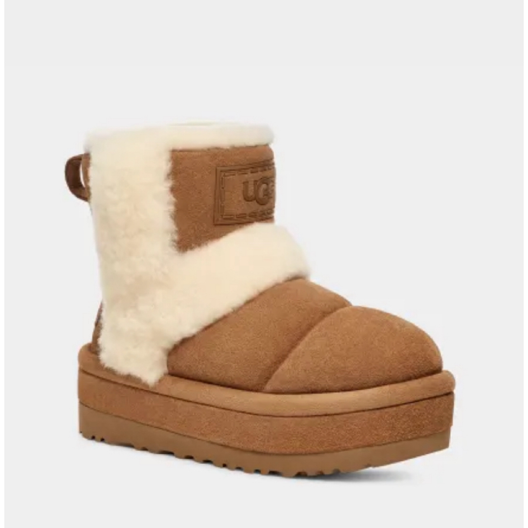 約127cmヒール高さChestnut ugg 厚底　ブーツ クラシック チラピーク Classic