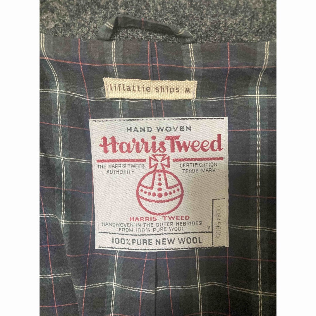 Harris Tweed(ハリスツイード)のご希望価格はコメント欄へ　ハリスツイードコート レディースのジャケット/アウター(ロングコート)の商品写真