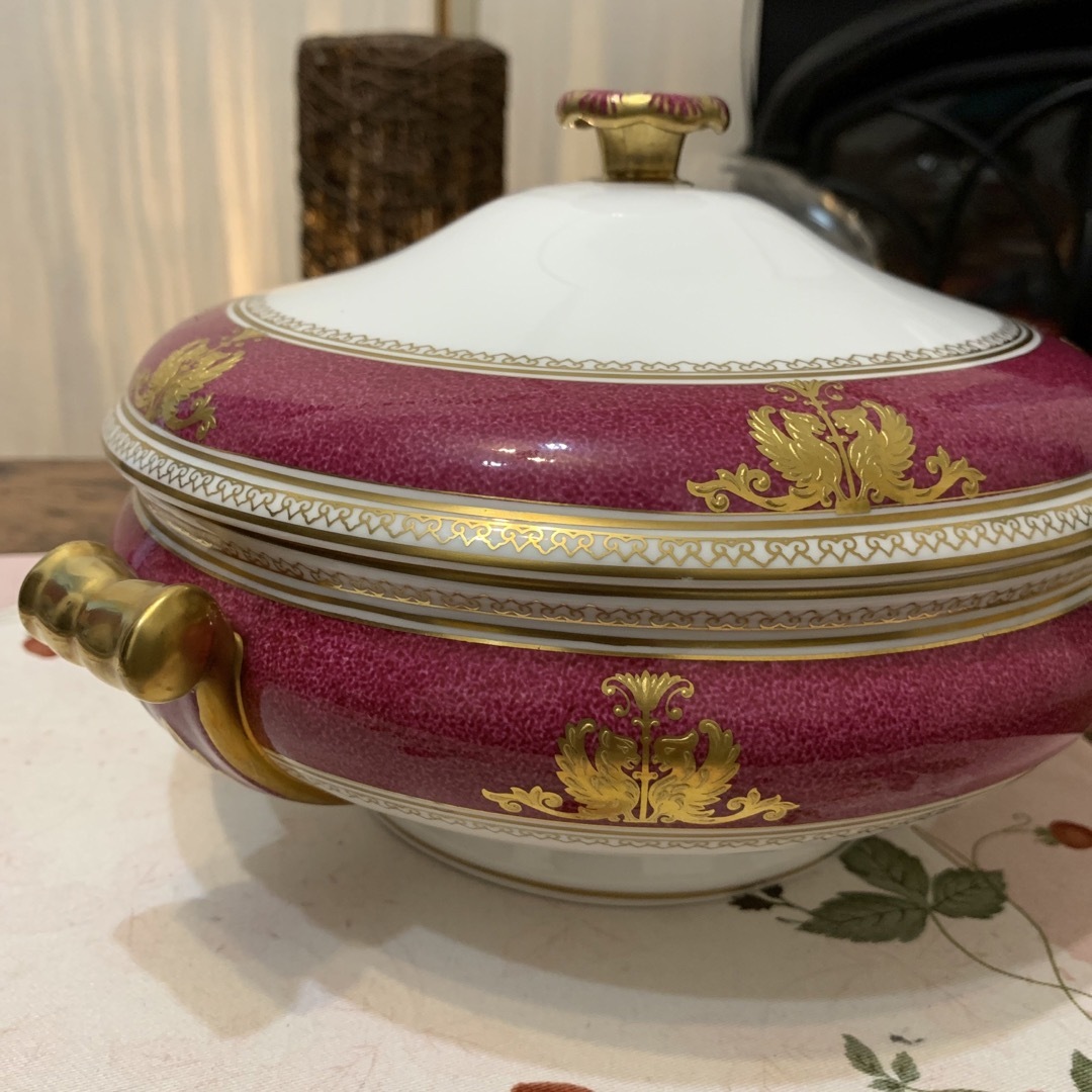 WEDGWOOD - ウェッジウッド コロンビアパウダールビー スープ WEDGWOOD - ウェッジウッド コロンビアパウダールビー スープ