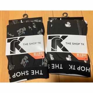 ザショップティーケー(THE SHOP TK)のTHE SHOP TK ボクサーパンツ　Lサイズ　２枚セット　クマ(ボクサーパンツ)