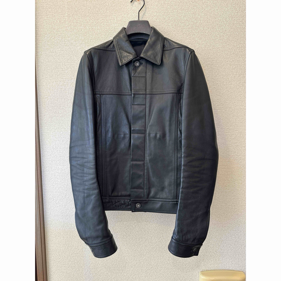 Rick Owens tracker jacket LCW 46ブランド定番の牛革です