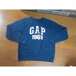 ギャップキッズ(GAP Kids)のキッズ　GAP　トレーナー　トップス　サイズXXL（14～16）　紺(Tシャツ/カットソー)