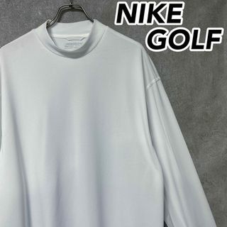 ナイキ(NIKE)のNIKE GOLF ナイキゴルフ ワンポイント ロゴ モックネック ゴルフウェア(ウエア)