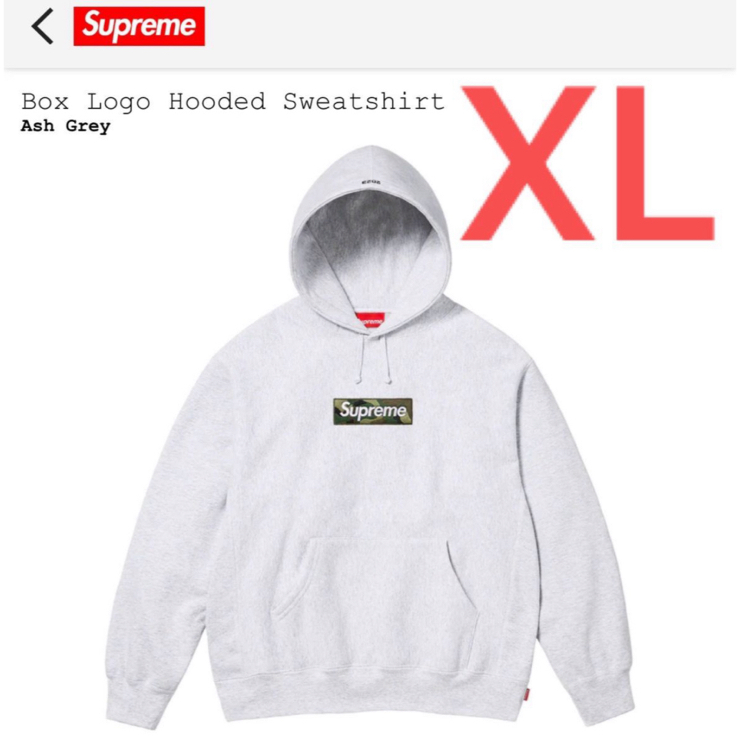 【XL】Supreme Box Logo Hooded Sweatshirtパーカー