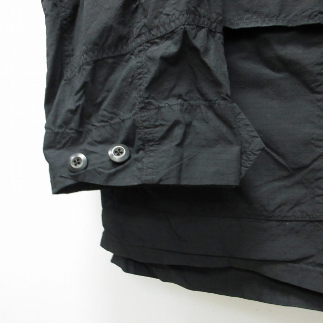 BEAMS(ビームス)のSSZ 21AW JY JACKET レイヤードミリタリージャケット 黒 L メンズのジャケット/アウター(ミリタリージャケット)の商品写真