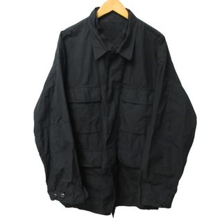 ビームス(BEAMS)のSSZ 21AW JY JACKET レイヤードミリタリージャケット 黒 L(ミリタリージャケット)