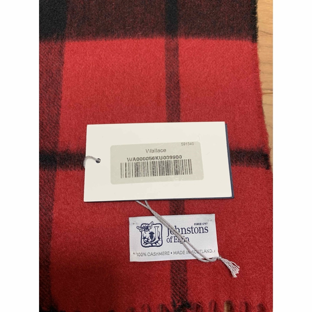Johnstons - 新品 ジョンストンズ 日本別注 渡辺産業タグ付 大判 Johnstons - 新品 ジョンストンズ 日本別注 渡辺産業タグ付 大判