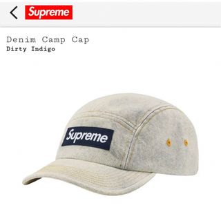 シュプリーム(Supreme)のSupreme Denim Camp Cap Dirty Indigo 新品(キャップ)