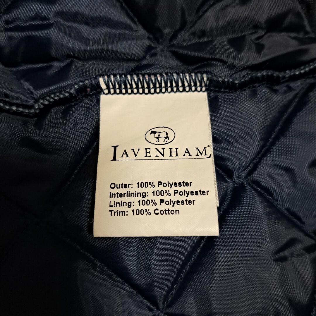 LAVENHAM(ラベンハム)の美品 ラベンハム ロングコート ブランドン ネイビー 送料無料 キッズ/ベビー/マタニティのキッズ服女の子用(90cm~)(コート)の商品写真