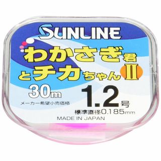 【新着商品】サンライン(SUNLINE) ナイロンライン わかさぎ君とチカちゃん(釣り糸/ライン)