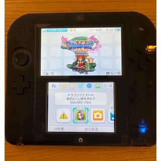 ニンテンドー2DS(ニンテンドー2DS)のニンテンドー2DS　クリアブラック(携帯用ゲーム機本体)