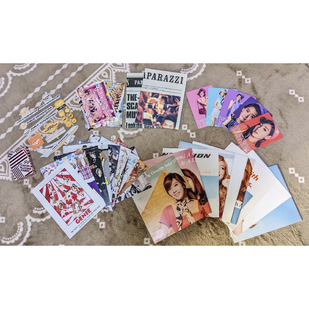 少女時代(ショウジョジダイ)の少女時代 SNSD 소녀시대 トレカ トランプ ハガキ シール など エンタメ/ホビーのCD(K-POP/アジア)の商品写真