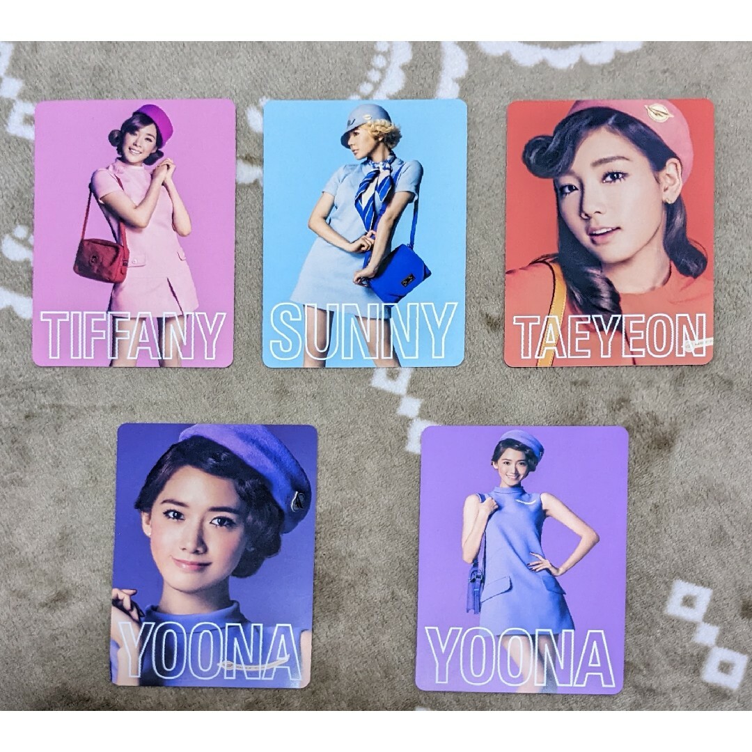 少女時代(ショウジョジダイ)の少女時代 SNSD 소녀시대 トレカ トランプ ハガキ シール など エンタメ/ホビーのCD(K-POP/アジア)の商品写真