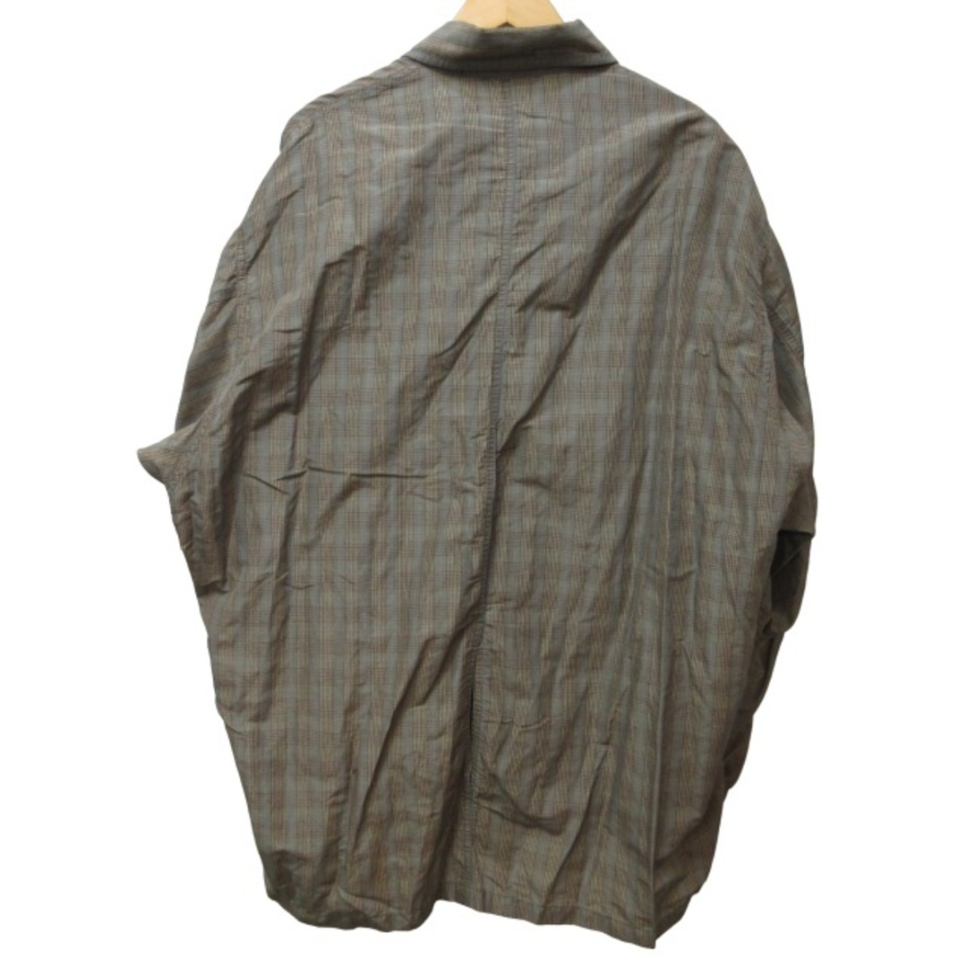 BEAMS(ビームス)のビームス 21SS チェックシャツジャケット ブルゾン コート L メンズのジャケット/アウター(ナイロンジャケット)の商品写真