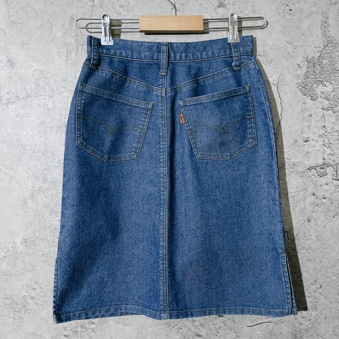 Levi's(リーバイス)の【 美品 】リーバイス スカート オレンジタブ デニム ジーンズ パンツ S レディースのパンツ(デニム/ジーンズ)の商品写真