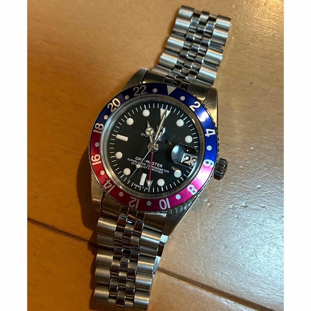 メンズseiko MOD  カスタム　レア物　Rタイプ　GMT  ペプシ